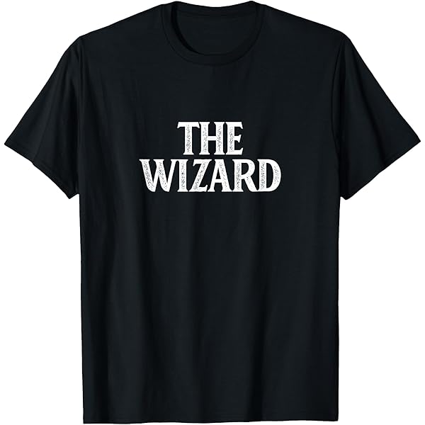 Amazon.com: Wizard T-Shirt T-Shirt : Clothing, Shoes & Jewelry