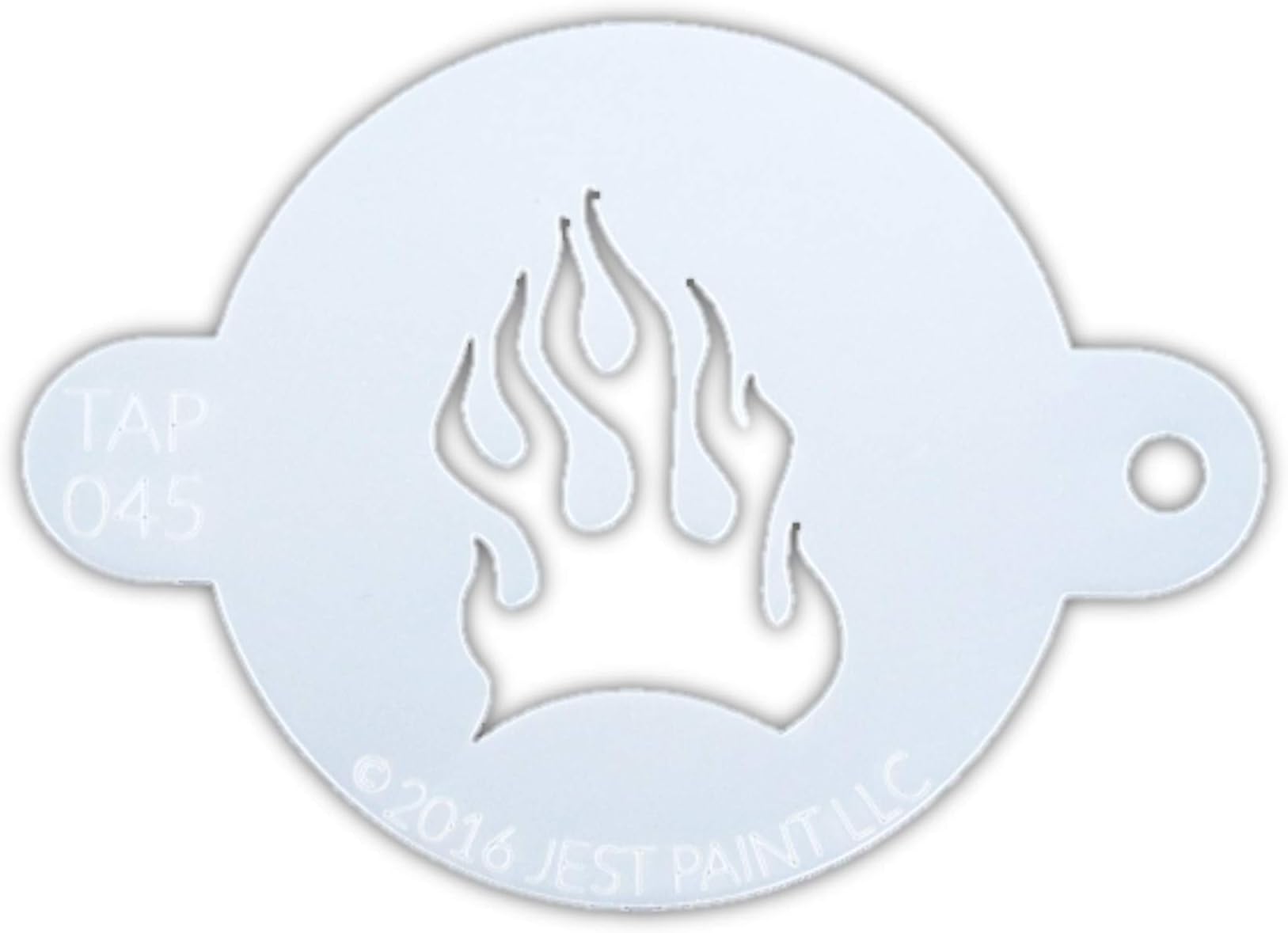TAP 045 Face Painting Stencil - Fire Flame