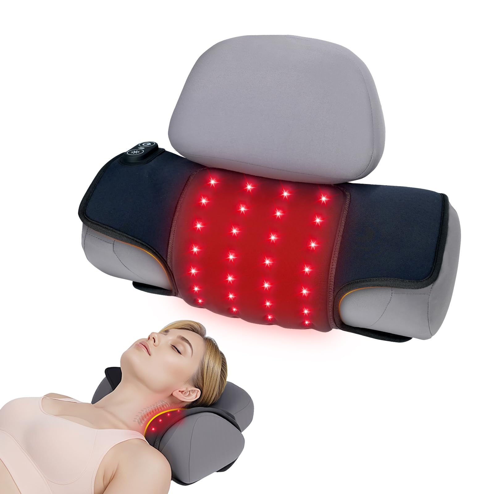Photo 1 of MUSE RELAX Cervical Traction Device, Cordless Neck Stretcher Pillow for Neck Hump Corrector, Neck Traction Devices for Home Use