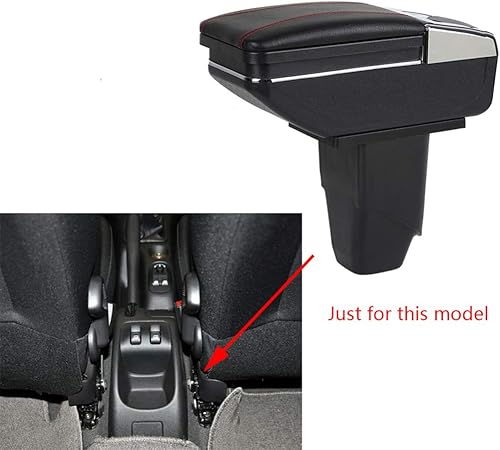 Amazon プジョー専用 多機能 アームレスト コンソールボックス 適合 Peugeot 6 7 06 13 カップホルダー付 灰皿き ブラック1個 車 バイク 車 バイク