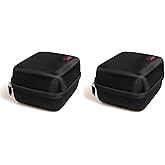 Hermitshell Travel Case Fits Howard Leight Honeywell Impact Pro Sound Amplification Electronic Earmuff R-01902 (Pack of 2)