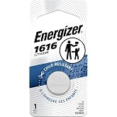 Energizer 1616 Lithium Coin Battery, 1 Pack