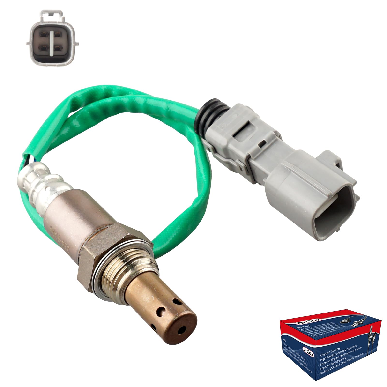Photo 1 of DrCax 234-9304 Oxygen O2 Sensor Downstream Heated Air Fuel Ratio Compatible with Toyota 2018-2020 Camry 2019-2021 Avalon 2019-2020 Lexus ES300h Replace 89467-33210 89467-06280