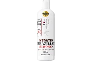 KERACHITA Brazilian Keratin Chocolate Strong, Hair Smoothing Treatment Blowout Straightening Enhanced, Professional & Superior Brazilian Keratin, Big Bottle, 1 Litre