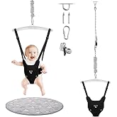 G TALECO GEAR Baby Jumper with a Ceiling Hook for Infant &amp; Toddlers with Adjustable Chain, Bouncers for Indoor/Outdoor, Baby Doorway Jumper with Soft Rug