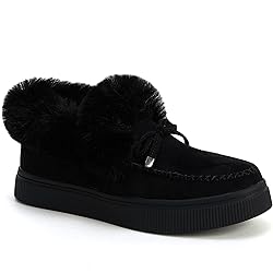 TINSTREE Winter Flat Boots Warm Durable Shoes