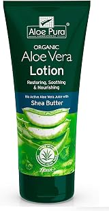 Aloe Pura Aloe Vera Lotion with Shea Butter & Vitamin E 200ml Pack of 3 view 1