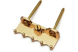 MAXCHEER CNC Precision Engineered Ultra Heavy Duty Full Brass 49.5x19mm Electric Guitar Tremolo Claw for ST/FR Tremolo Bridge System