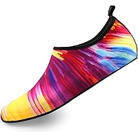 Valennia Men's Women's Water Shoes Barefoot Quick Dry Slip-on Aqua Socks for Yoga Beach Sports Swim surf