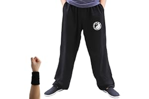 Tinymori Taichi Lantern Pants Tai Chi Training Pants Kung Fu Taichi Uniforms Martial Arts Clothing Cotton - 2 Pockets