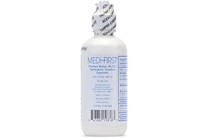 Medi-First 19818 Eyewash, Eye Rinse and Protection, First Aid Supplies, 4 Ounces
