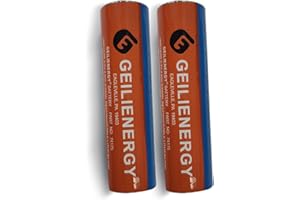 GLEPOWEER 74175 Lithium Ion Battery 3.7V 2600mAh Rechargeable Compatible with 74175 Strion Flashlight (2 Pack)