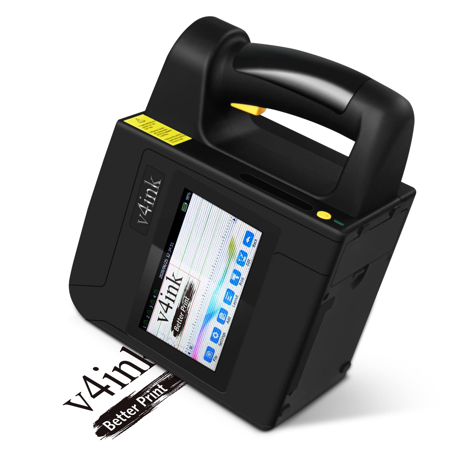 v4ink B85 Wide Format Handheld Inkjet Printer Large