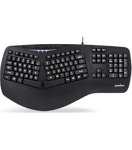 Amazon.com: Microsoft Wired Natural Ergonomic Keyboard 4000