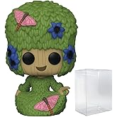 POP Marvel: I Am Groot - Fancy Groot Marie Hair Funko Vinyl Figure (Bundled with Compatible Box Protector Case), Multicolored, 3.75 inches