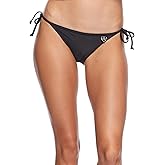 Body Glove Women's Smoothies Side Tie Bikini Bottom, Black, X-Small
