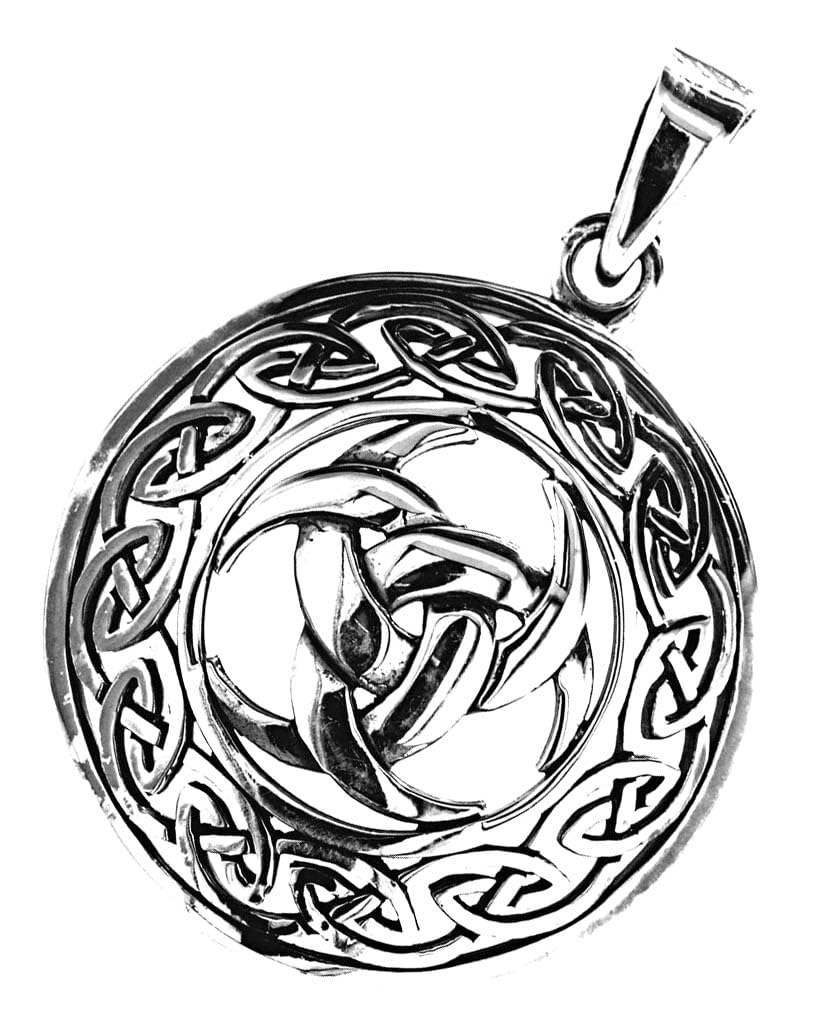 Odin's horn pendant made from 925 sterling silver No. 214