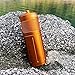 MEECN Two-Layer Pill Organizer, Waterproof Pill Container, Pill Holder can Store Pills Anything Sizes, Vitamins, Cod Liver Oil, Supplements and Medication, Rv products, Size:1.6 x 1.6 x 4.4 in(Orange)