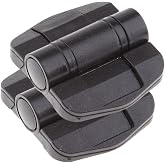 VXKAJESAE D 2pcs Plastic 150 Degree Detented Angle Door Positioning Hinge for Southco C6-9, Fit Marine Boat RV, Black Product Statistics Code -2038
