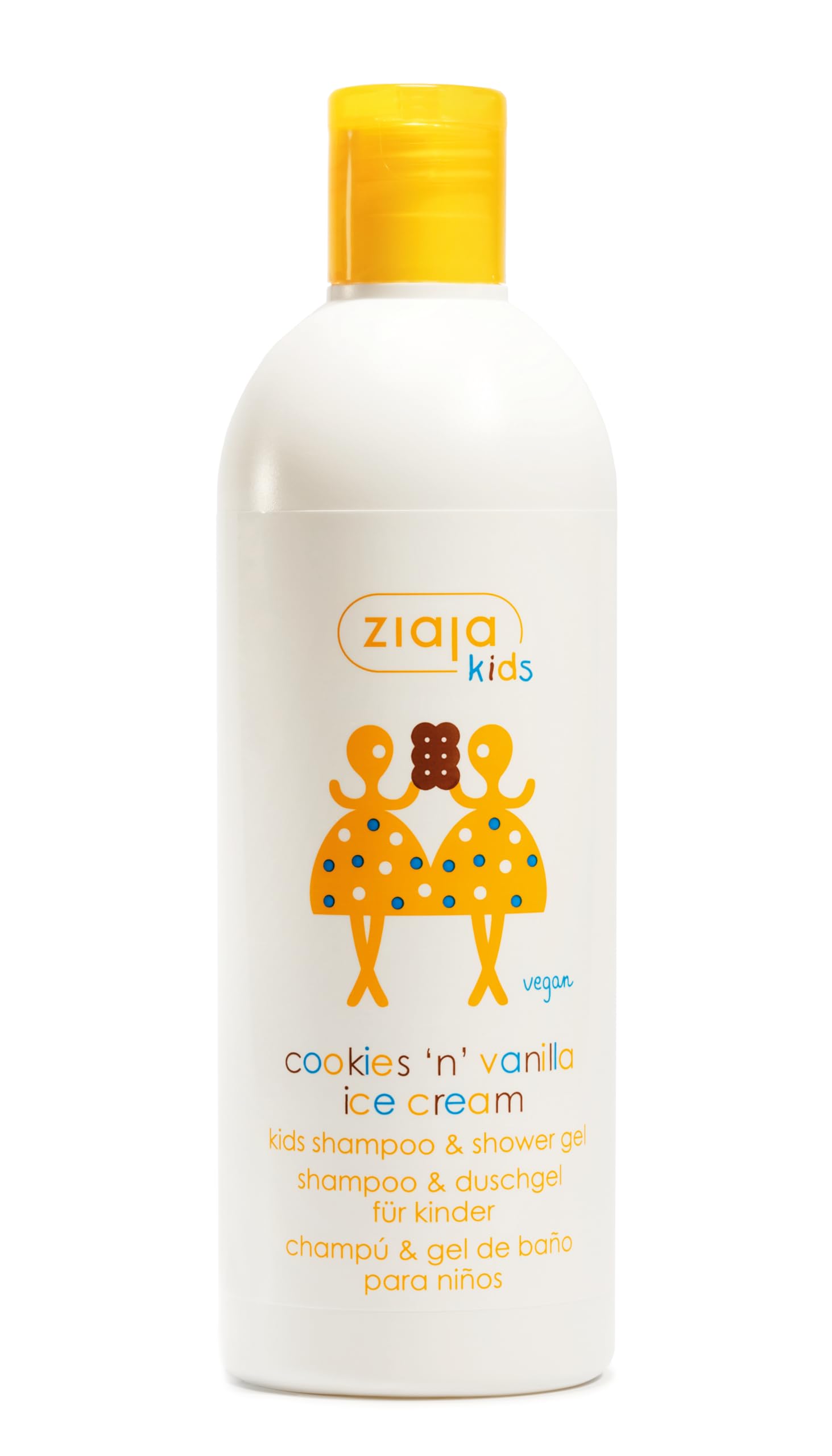 Ziaja Kids Shampoo & Shower Gel Cookies 'N' Vanilla Ice Cream 400Ml