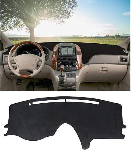 Amazon.com: HATHWAY Fit for Toyota Sienna 2004-2010,Car Dashboard