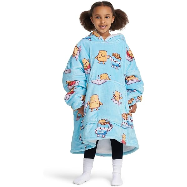 Amazon.com: The Oodie Blanket Hoodie | Blanket Hoodies for Kids| All  Patterns u0026 Colors | Kid Snuggie Hoodie | Wearable Blanket Hoodie for Kids,  Boys and Girls : Home u0026 Kitchen