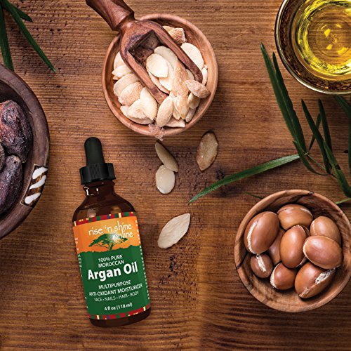 image for Rise 'N Shine Online Pure Organic Argan Oil for Hair, Face, Skin & Cut