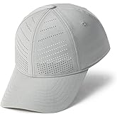 BOTVELA Structured Baseball Cap for Men Women Adjustable Performance Laser Cut Hat
