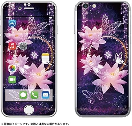 Amazon シンクロスキン 壁紙 アイコン スキンシールセット 414 睡蓮華蝶waterlily 和風 幻想 ケース カバー 通販