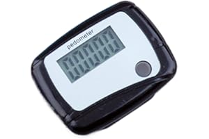 Step Counter for Walking, Simple Pedometer with Digital Display, Step Trackerr with Clip Lanyard, Accurately Track Steps for 