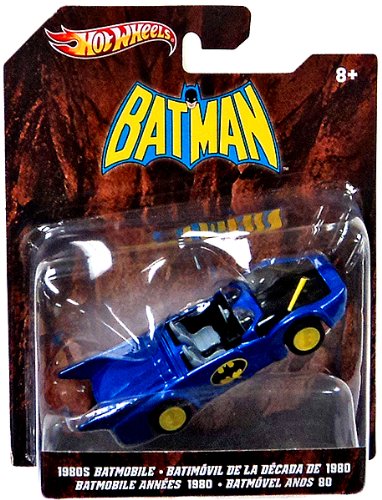 Hot Wheels Batman 1980s Batmobile 1:50 Scale Die Cast Vehicle