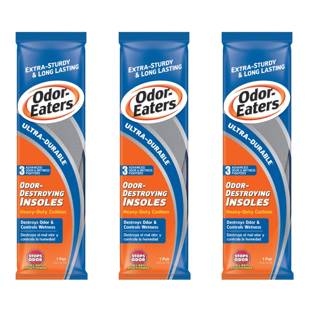 Odor Eaters Insoles Ultra-Durable (3 Pack)