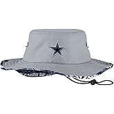 NFL Team Logo Solid Hybrid Sport Outdoor Sun Bucket Boonie Hat