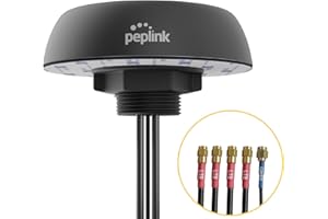 Peplink Cellular Antenna Mobility 40G | 5G/LTE Ready 4x4 MIMO Multi Band External Router Computer Networking Antenna System w