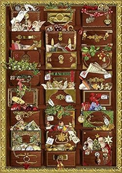 Weihnachtskommode. Adventskalender