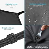 2 Pack 46" Waterproof Rubber PVC Aprons Kitchen Heavy Duty view 5