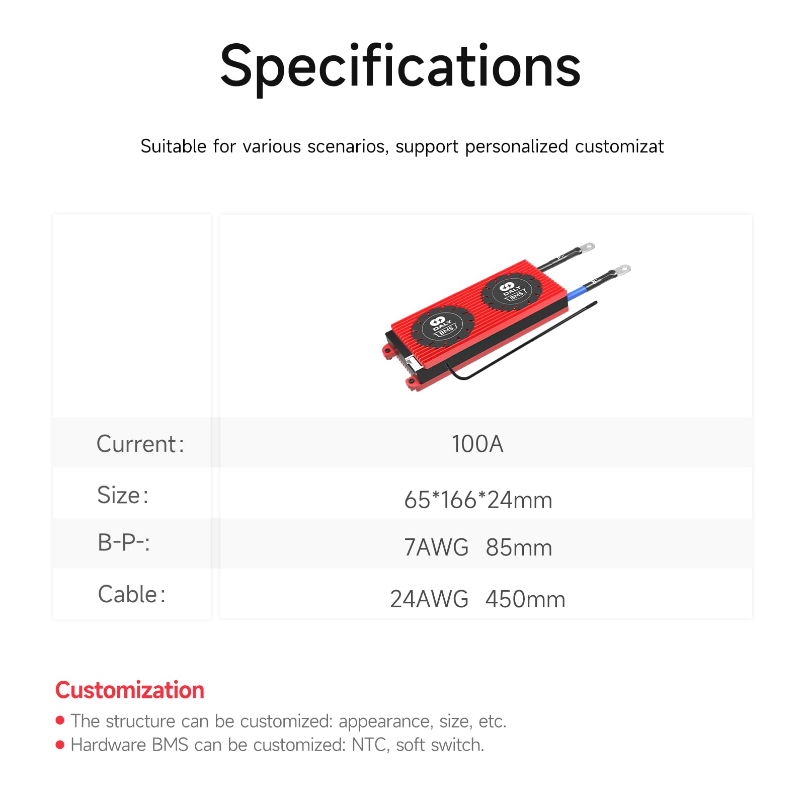 Mua DALY BMS 8S 24V 100A LiFePO4 Battery Protection Module PCB ...