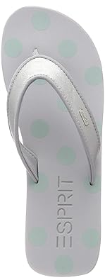 ESPRIT Damen Glitter Satin Pantoletten