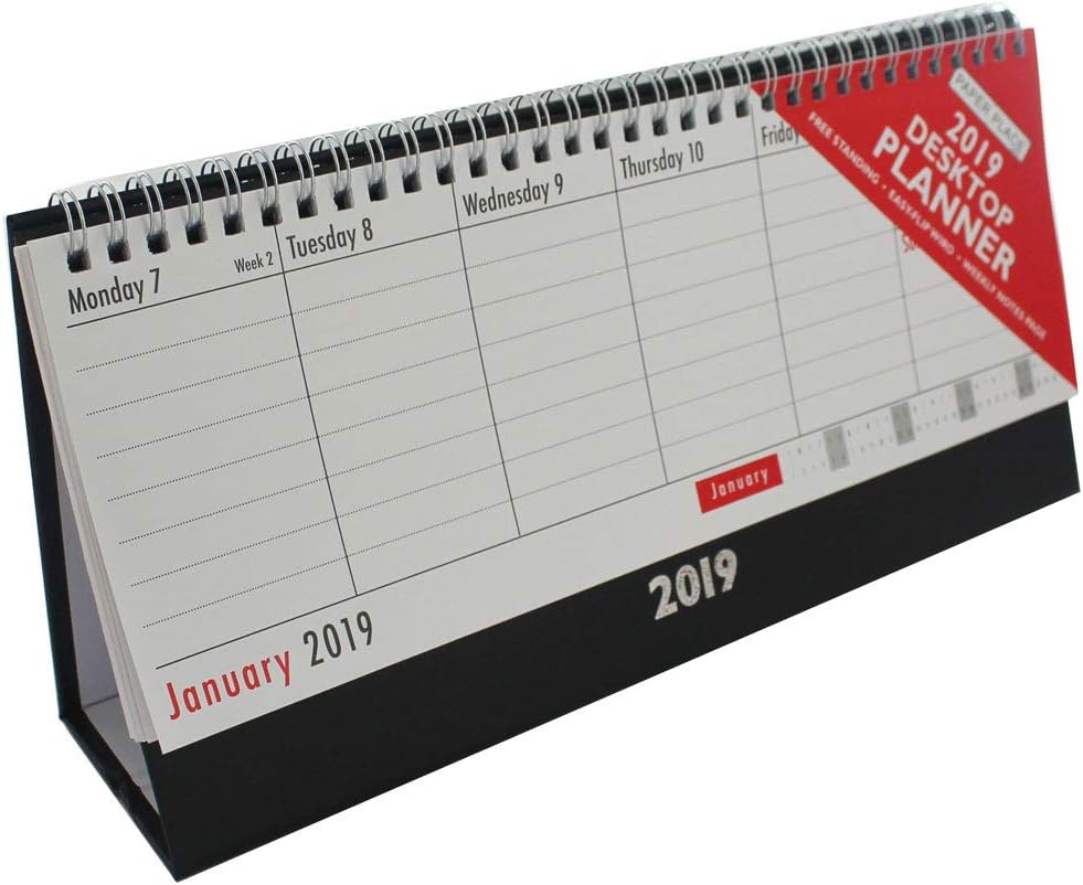 2019 Desktop Planner - Week to View