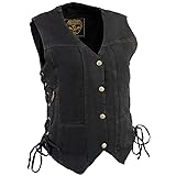 Milwaukee Leather MDL4020 Women's Classic Black