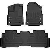 Husky Liners X-act Contour Floor Mats | Fits 2020-2026 Toyota Corolla Hatchback/Sedan | Front Row, 2-pc Black - 54831