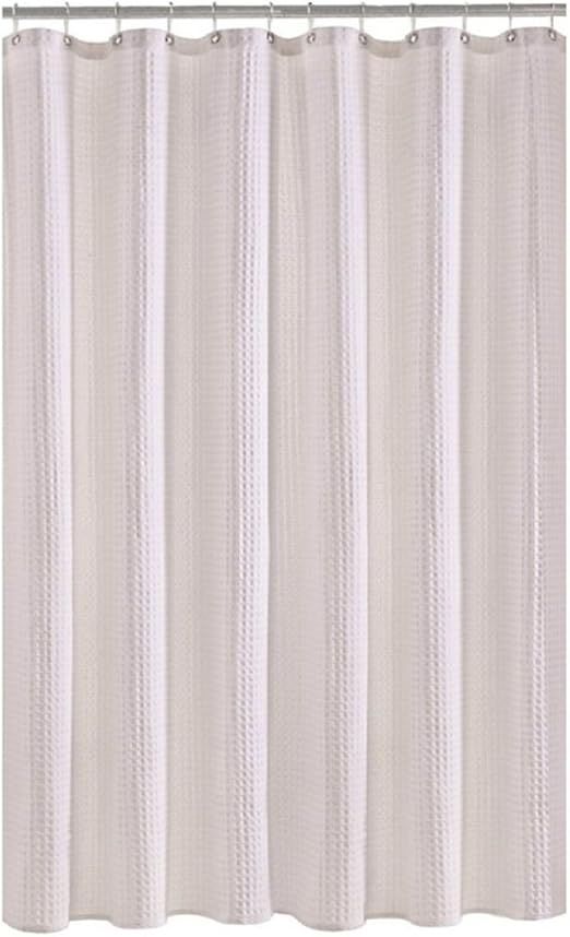Amazon Com Sonoma Goods For Life Waffle Shower Curtain White 72