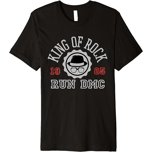 Amazon.com: Run DMC King Of Rock T-Shirt : Clothing, Shoes