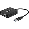 StarTech.com USB 3.0 to Fiber Optic Converter - Compact USB to Open SFP Adapter - USB to Gigabit Network Adapter - USB 3.0 Fiber Adapter Multi Mode(MMF)/Single Mode Fiber(SMF) Compatible (US1GA30SFP)