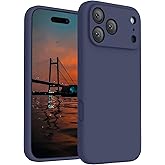 FireNova Magnetic for iPhone 17 Pro Case, Compatible with MagSafe, [Integrated Silicone Camera Control Button] [Camera Protection] Anti-Scratch Microfiber Lining Phone Case, 6.3", Navy Blue