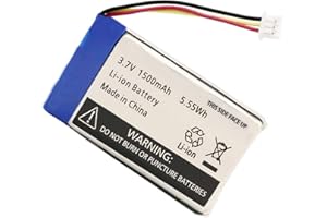 AOTU 1500mAh Replacement Battery for Infant Optics DXR-8 Video Baby Monitors, SP803048 Lithium Ion Rechargeable