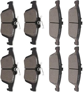 Amazon Com Ocpty Ceramic Brakes Pads Quick Stop Front Rear Brake Pad Fit For 2013 2016 For Ford Escape 2013 2018 For Ford Focus 2014 2019 For Ford Transit Connect Automotive