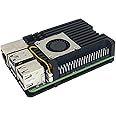 Raspberry Pi 5 Funda de aleación de aluminio, enfriador de disipador de calor Pi 5, funda de refrigeración pasiva para Raspbe