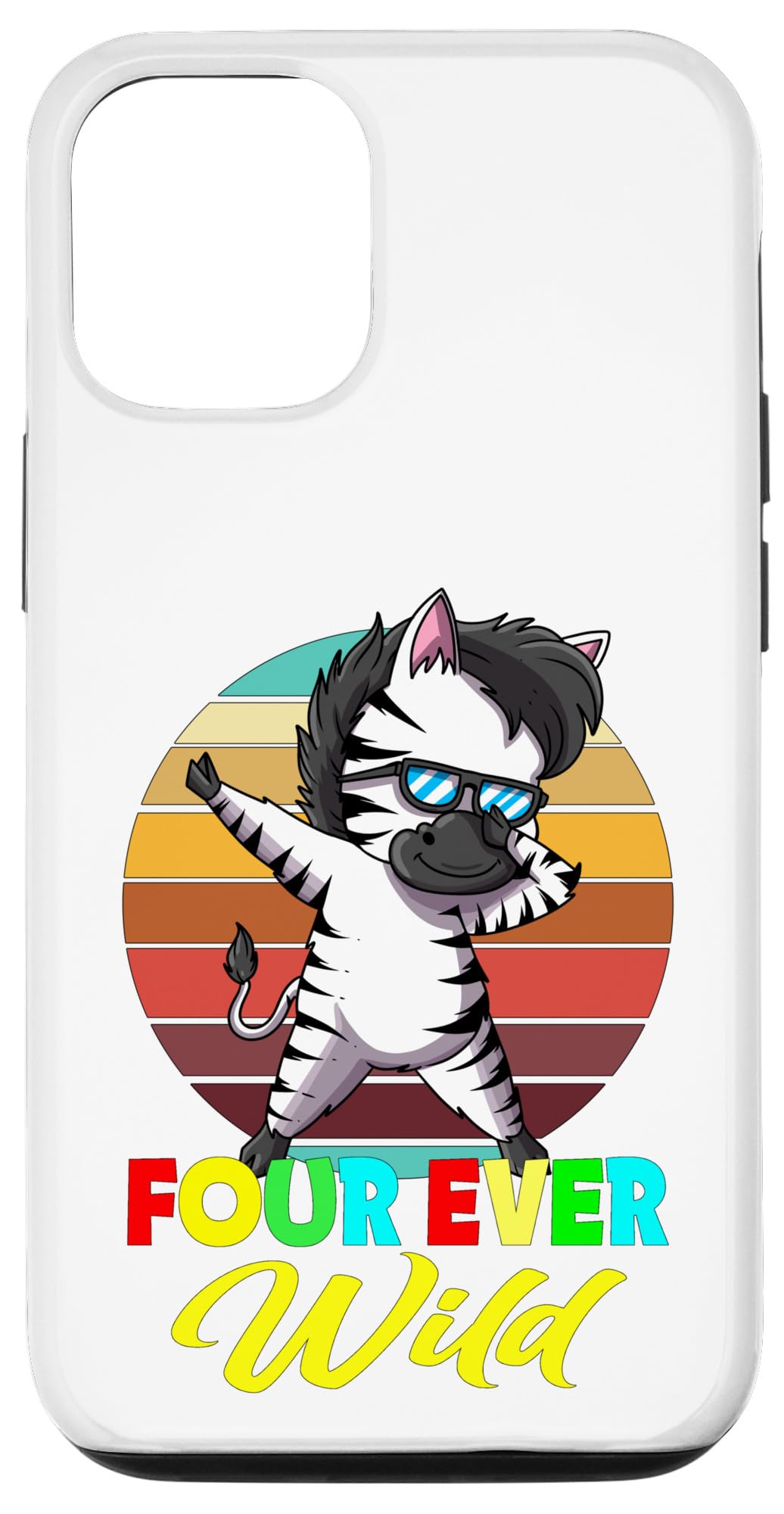 iPhone 13 Herd Freedom Steppe Savannah Dabbing Zebra Fourever Wild Case