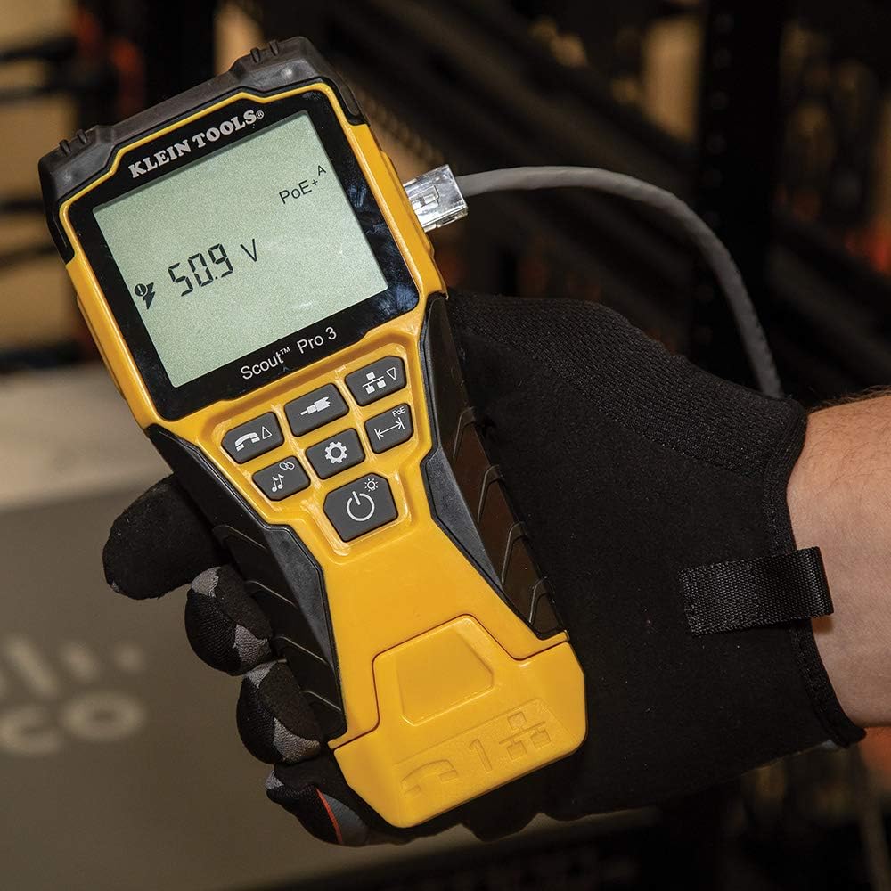 Cable Tester, Scout Pro 3 with Test-n-Map Remote, Includes Remotes #2 - #6, Tests Voice, Data and Video Cable, Klein Tools VDV501-853 - Image 5
